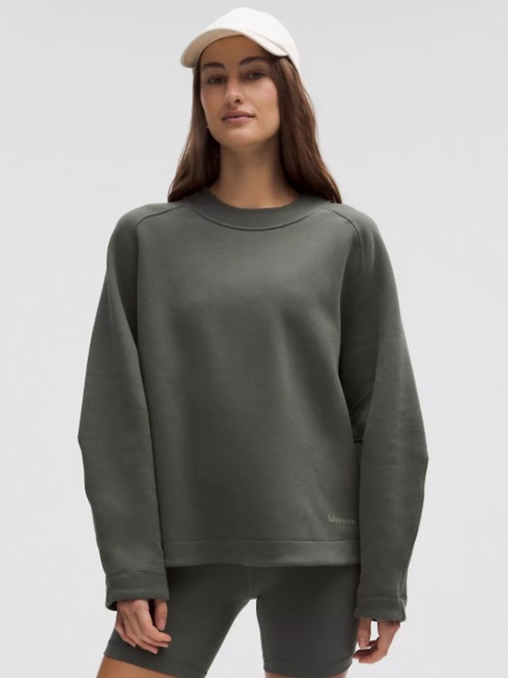 NWT Lululemon Loungeful Relaxed-Fit Crewneck Palm Deco Size M
